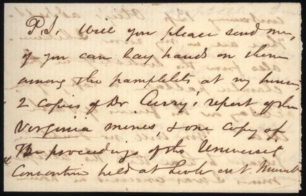 Letter, Leroy H. Anderson, [Aiken, South Carolina], to Mary Reavis