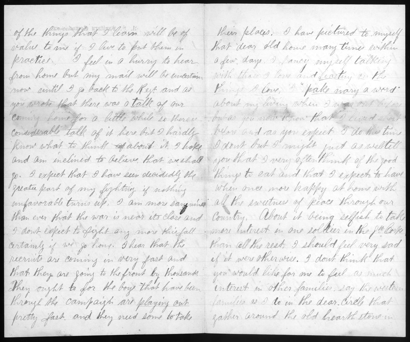 Letter, John M. Jackson, 9th Army Corps Hospital, City Point, Virginia, to Betsey Mower Jackson, Pages 2-3