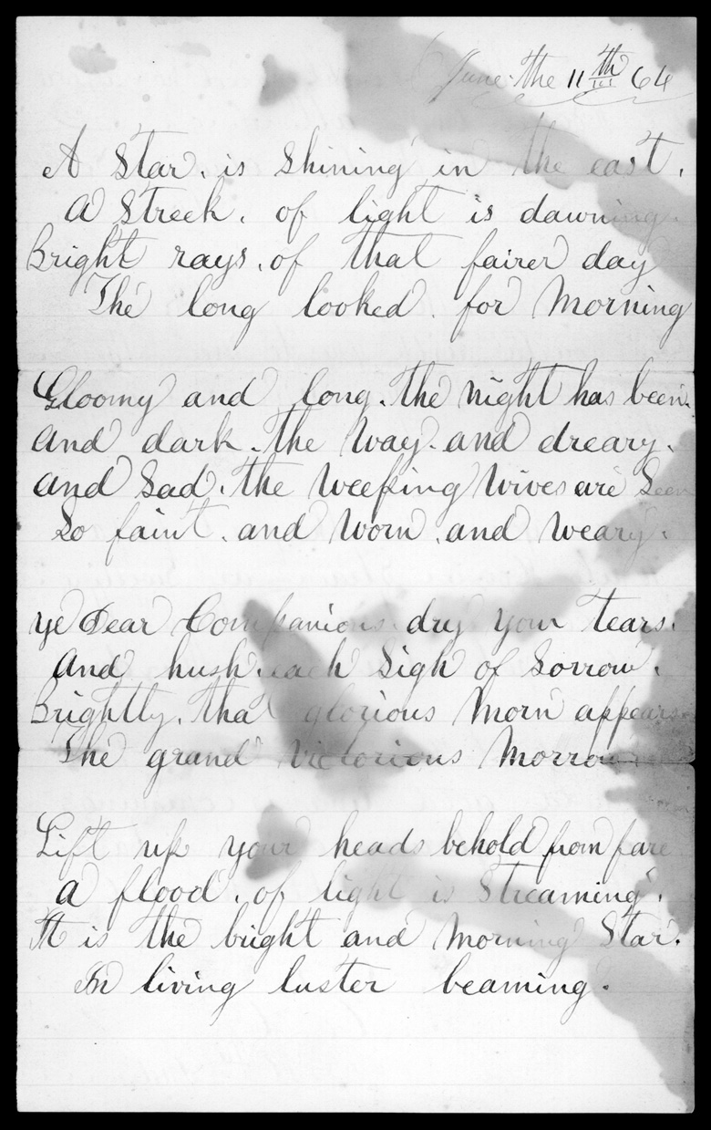 Letter, Samuel T. Reeves