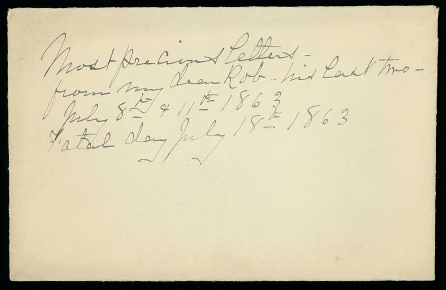 Inscribed Envelope (Robert S. Edwards Papers)